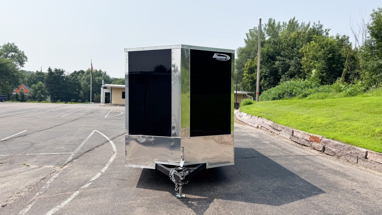New Formula 7x14 Traverse Enclosed Trailer - Rear Ramp!