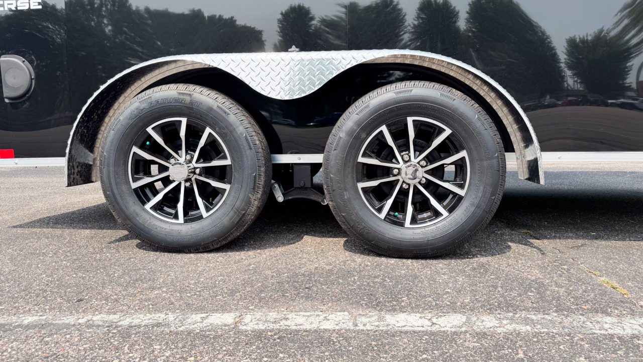 New Formula 7x14 Traverse Enclosed Trailer - Rear Ramp!