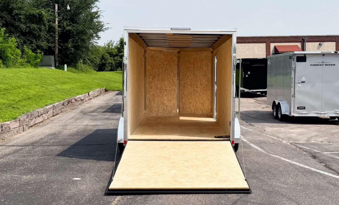 New Formula 7x14 Traverse Enclosed Trailer - Rear Ramp!