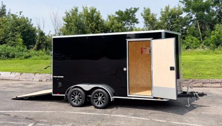 New Formula 7x14 Traverse Enclosed Trailer - Rear Ramp!