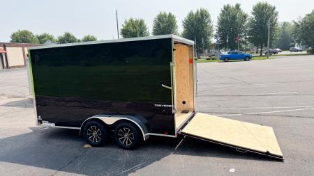 New Formula 7x14 Traverse Enclosed Trailer - Rear Ramp!