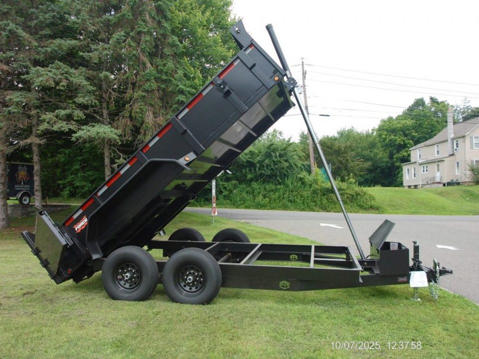 New 2026 US Cargo 7X14 14,000 lb. GVWR Dump Trailer