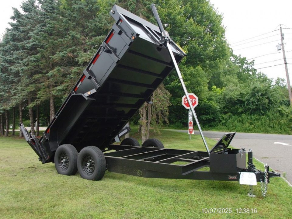 New 2026 US Cargo 7X14 14,000 lb. GVWR Dump Trailer