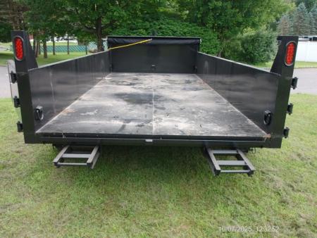 New 2026 US Cargo 7X14 14,000 lb. GVWR Dump Trailer
