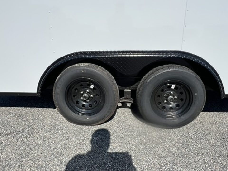 New 2027 Titanium 8.5x20 TA3 Cargo / Enclosed Trailer/Silver Frost/ Stealth Blackout