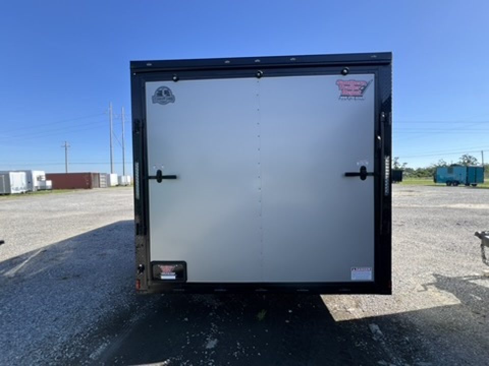 New 2027 Titanium 8.5x20 TA3 Cargo / Enclosed Trailer/Silver Frost/ Stealth Blackout