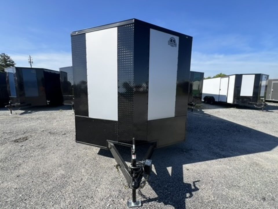 New 2027 Titanium 8.5x20 TA3 Cargo / Enclosed Trailer/Silver Frost/ Stealth Blackout