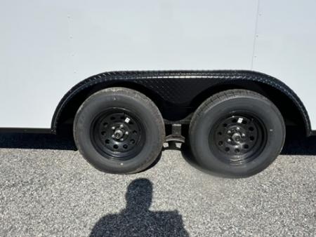 New 2027 Titanium 8.5x20 TA3 Cargo / Enclosed Trailer/Silver Frost/ Stealth Blackout