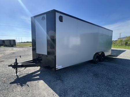 New 2027 Titanium 8.5x20 TA3 Cargo / Enclosed Trailer/Silver Frost/ Stealth Blackout