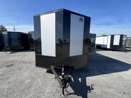 New 2027 Titanium 8.5x20 TA3 Cargo / Enclosed Trailer/Silver Frost/ Stealth Blackout