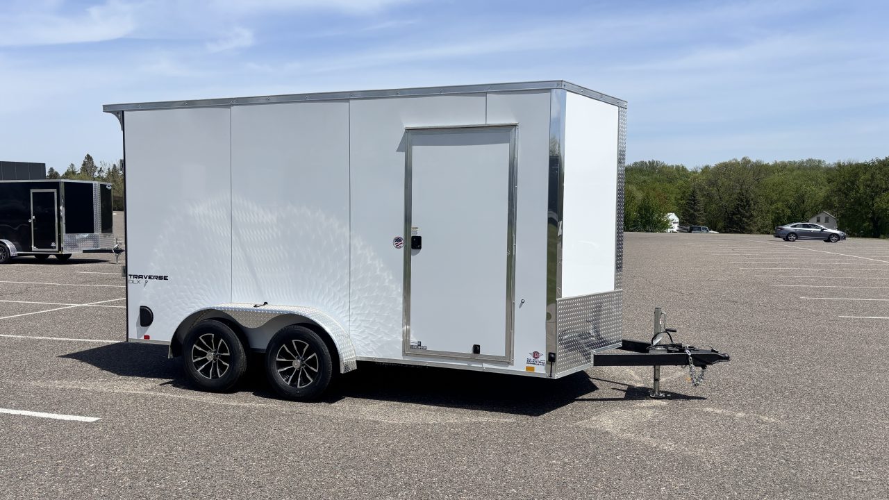 New Formula 7x16 Traverse Enclosed Trailer - Rear Ramp!