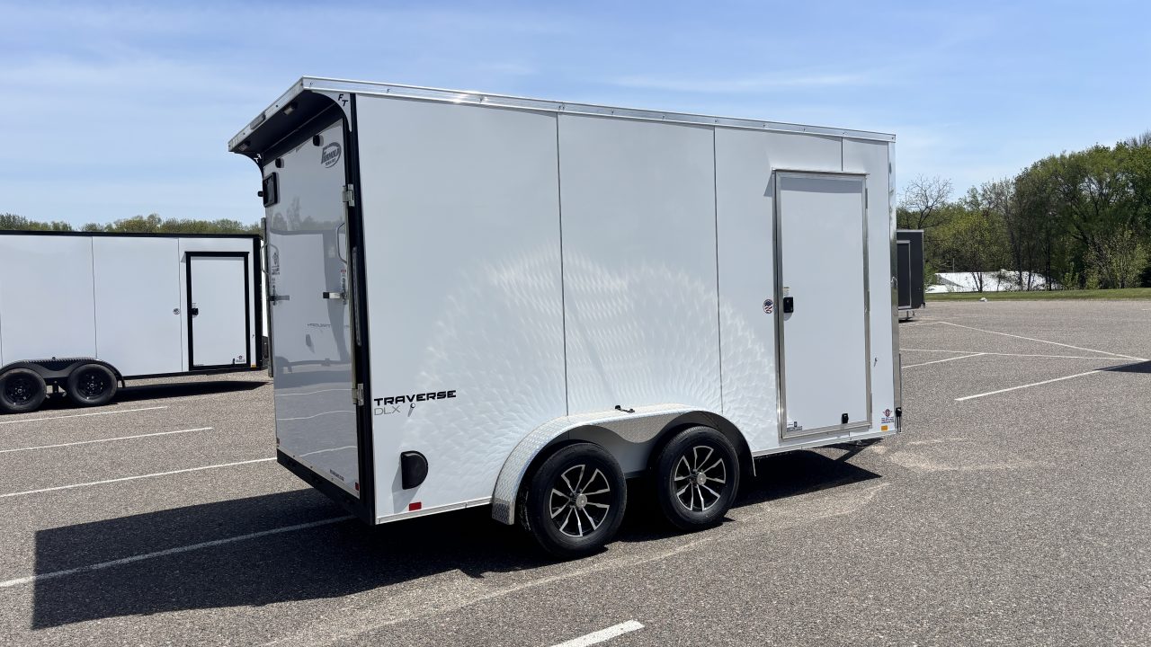 New Formula 7x16 Traverse Enclosed Trailer - Rear Ramp!