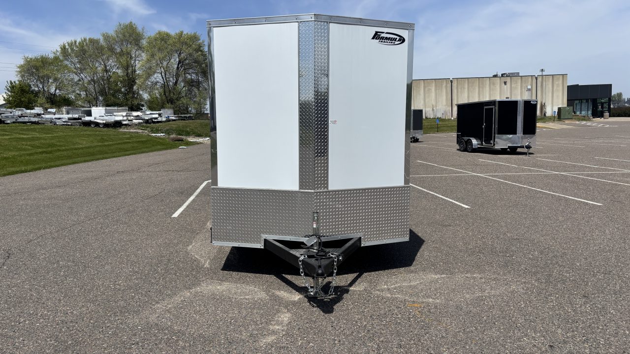 New Formula 7x16 Traverse Enclosed Trailer - Rear Ramp!
