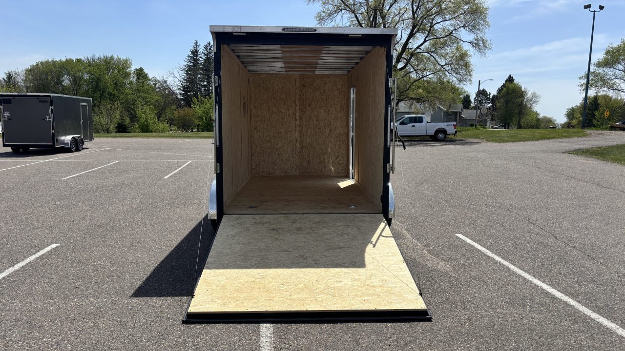New Formula 7x16 Traverse Enclosed Trailer - Rear Ramp!