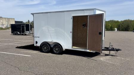 New Formula 7x16 Traverse Enclosed Trailer - Rear Ramp!