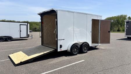 New Formula 7x16 Traverse Enclosed Trailer - Rear Ramp!