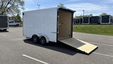 New Formula 7x16 Traverse Enclosed Trailer - Rear Ramp!