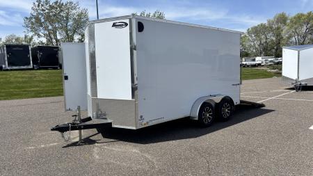 New Formula 7x16 Traverse Enclosed Trailer - Rear Ramp!