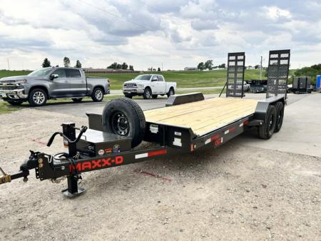 New 2027 MAXXD C6X 83"X20' 14K GVWR EQUIPMENT STANDUP RAMPS Equipment Trailer