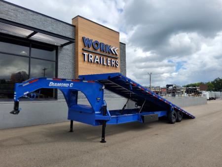 New 2026 Diamond C Trailers DET210-GN Tilt Trailer