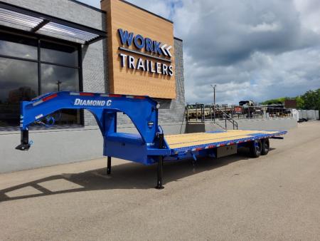 New 2026 Diamond C Trailers DET210-GN Tilt Trailer