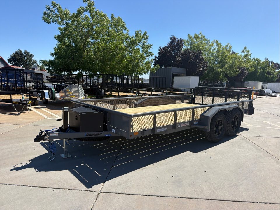 New 2026 Diamond C Trailers GTU235L16X83 7FT X 16FT 7K GVW Utility Trailer