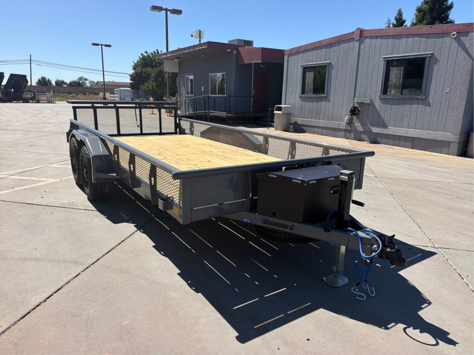 New 2026 Diamond C Trailers GTU235L16X83 7FT X 16FT 7K GVW Utility Trailer