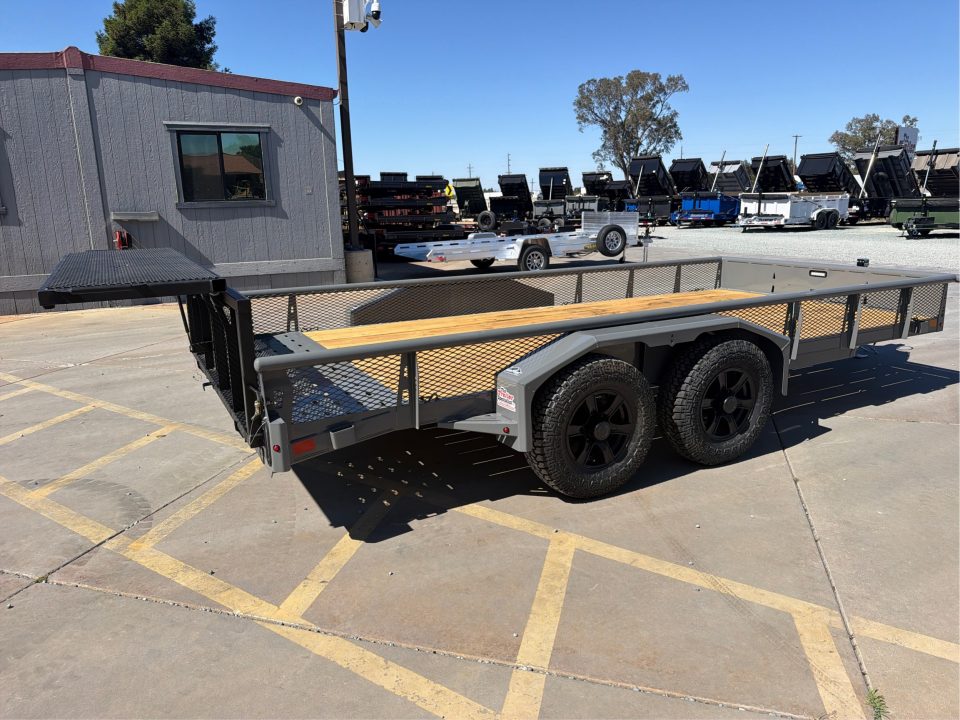 New 2026 Diamond C Trailers GTU235L16X83 7FT X 16FT 7K GVW Utility Trailer