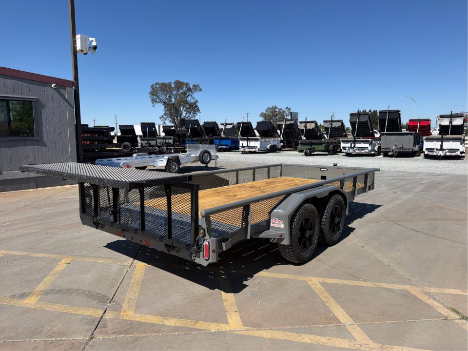New 2026 Diamond C Trailers GTU235L16X83 7FT X 16FT 7K GVW Utility Trailer