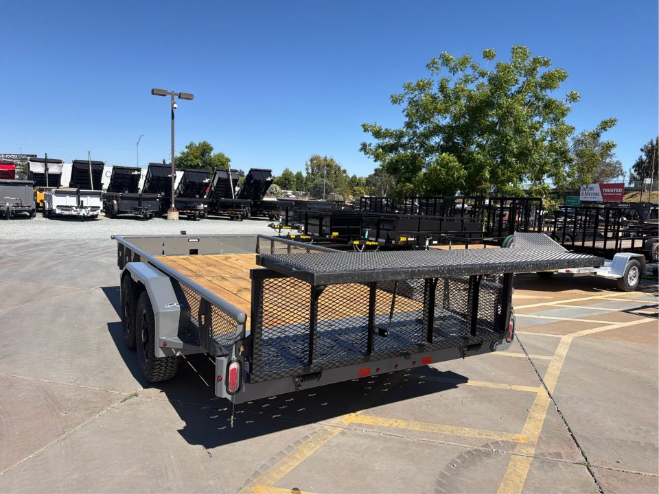 New 2026 Diamond C Trailers GTU235L16X83 7FT X 16FT 7K GVW Utility Trailer