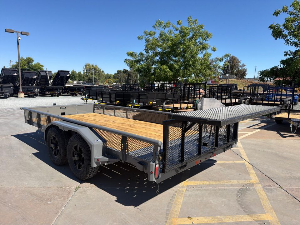 New 2026 Diamond C Trailers GTU235L16X83 7FT X 16FT 7K GVW Utility Trailer