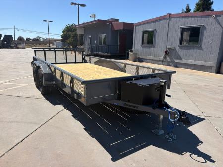 New 2026 Diamond C Trailers GTU235L16X83 7FT X 16FT 7K GVW Utility Trailer