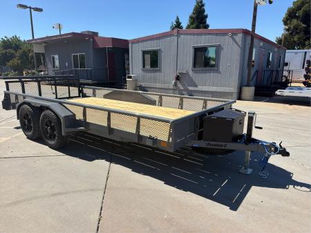 New 2026 Diamond C Trailers GTU235L16X83 7FT X 16FT 7K GVW Utility Trailer