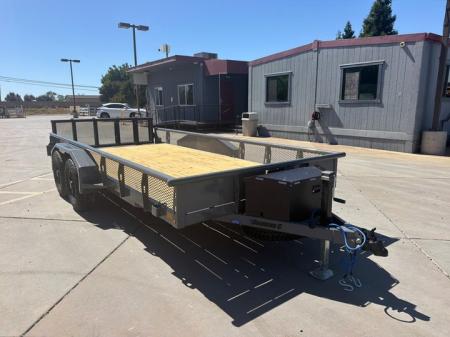 New 2026 Diamond C Trailers GTU235L16X83 7FT X 16FT 7K GVW Utility Trailer