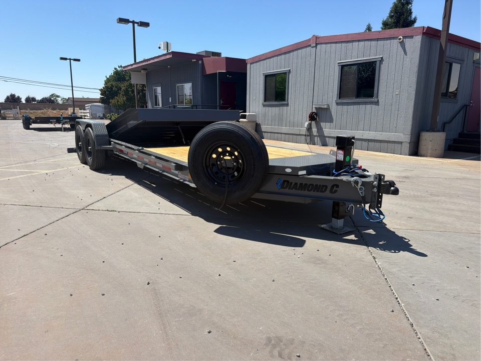 New 2026 Diamond C Trailers HDT207L22X82 7FT X 22FT 14.9K GVW Tilt Trailer