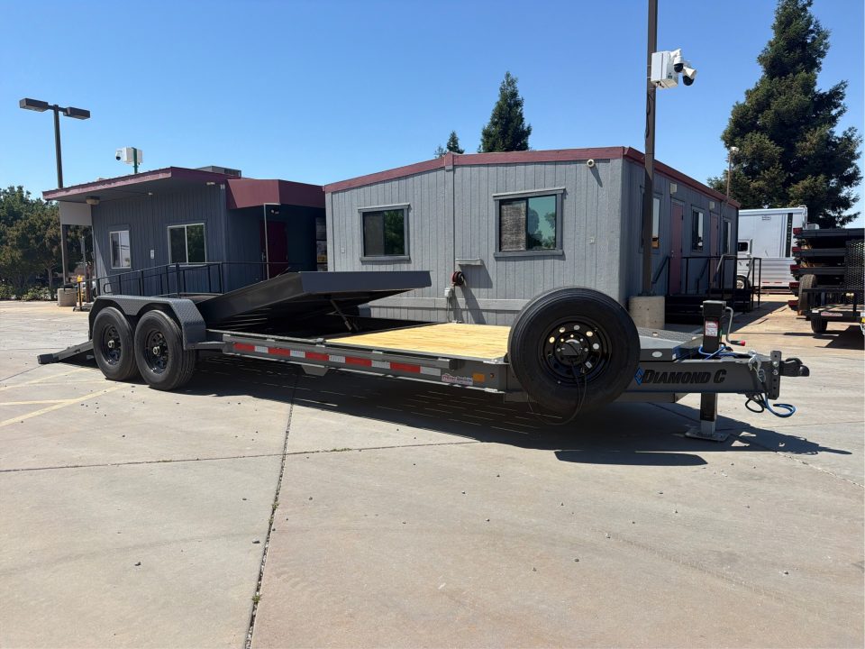 New 2026 Diamond C Trailers HDT207L22X82 7FT X 22FT 14.9K GVW Tilt Trailer