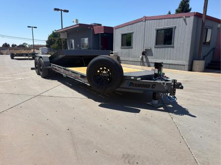 New 2026 Diamond C Trailers HDT207L22X82 7FT X 22FT 14.9K GVW Tilt Trailer