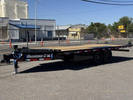 New 2026 Diamond C DET 20' - 15.5K Deckover Tilt Trailer