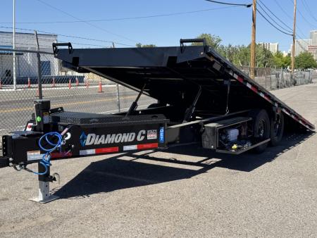 New 2026 Diamond C DET 20' - 15.5K Deckover Tilt Trailer