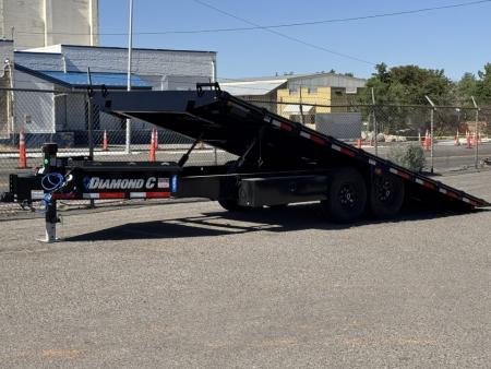 New 2026 Diamond C DET 20' - 15.5K Deckover Tilt Trailer
