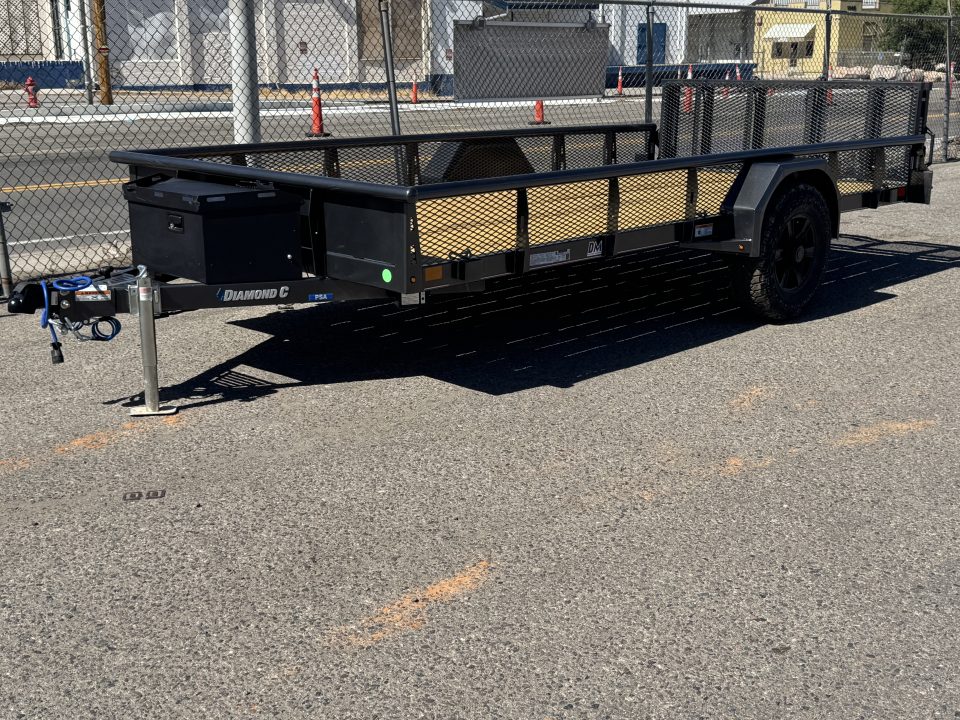 New 2026 Diamond C PSA 77"x14' Venture Edition -6K UTV Utility Trailer