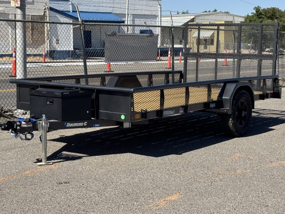 New 2026 Diamond C PSA 77"x14' Venture Edition -6K UTV Utility Trailer