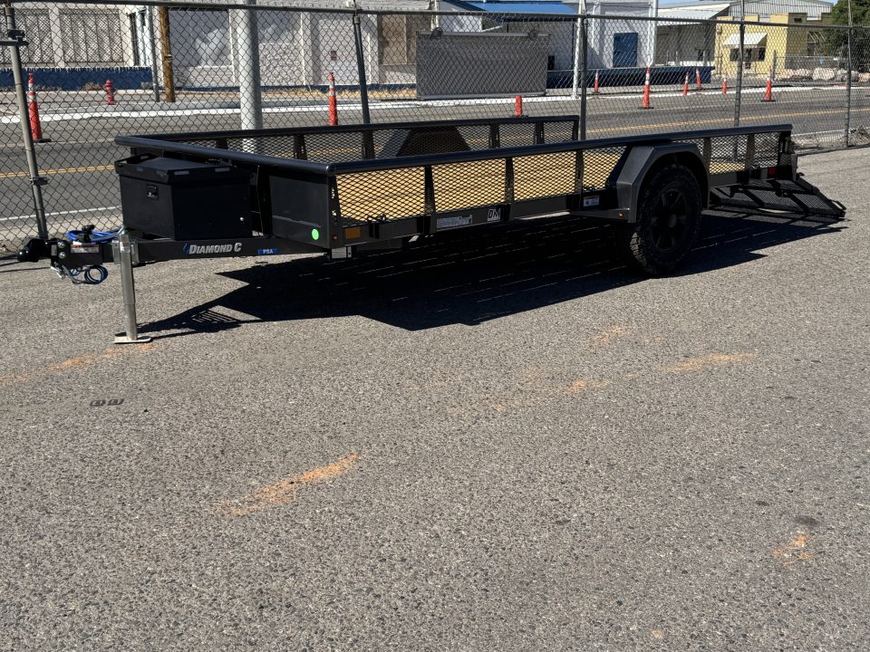 New 2026 Diamond C PSA 77"x14' Venture Edition -6K UTV Utility Trailer