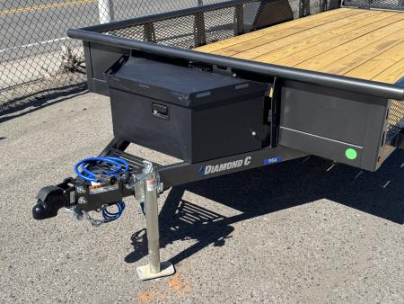 New 2026 Diamond C PSA 77"x14' Venture Edition -6K UTV Utility Trailer
