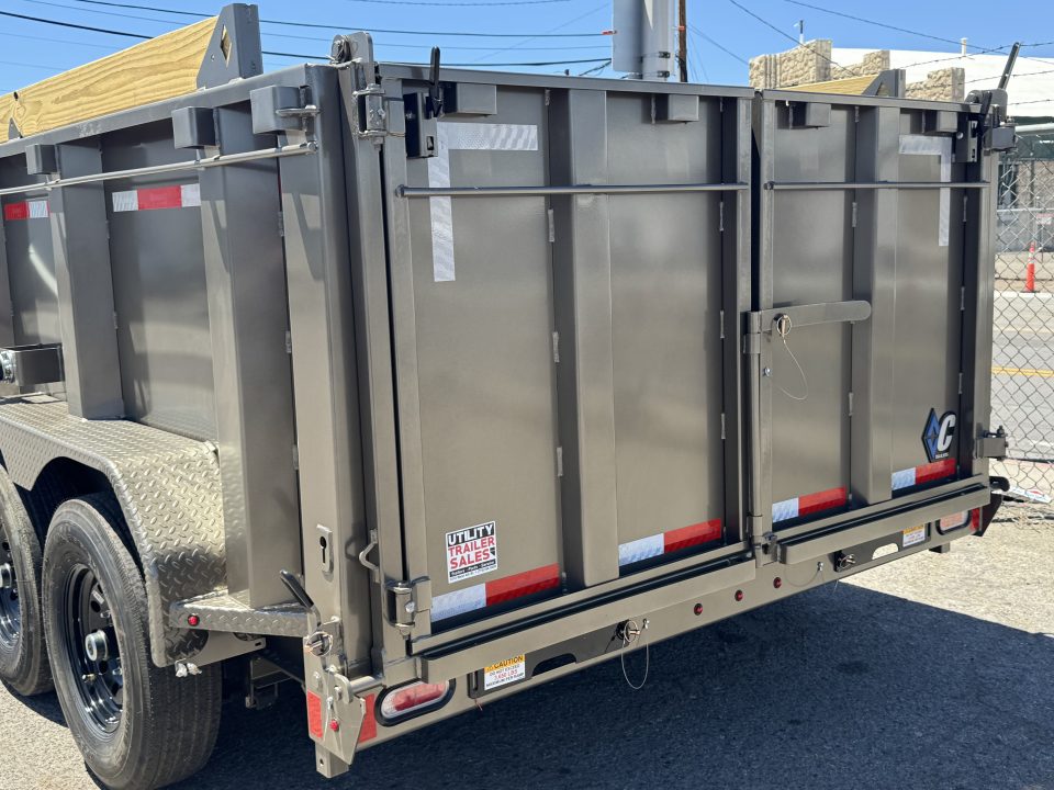 New 2026 Diamond C LPT 12' - 15.5K Telescopic Dump Trailer
