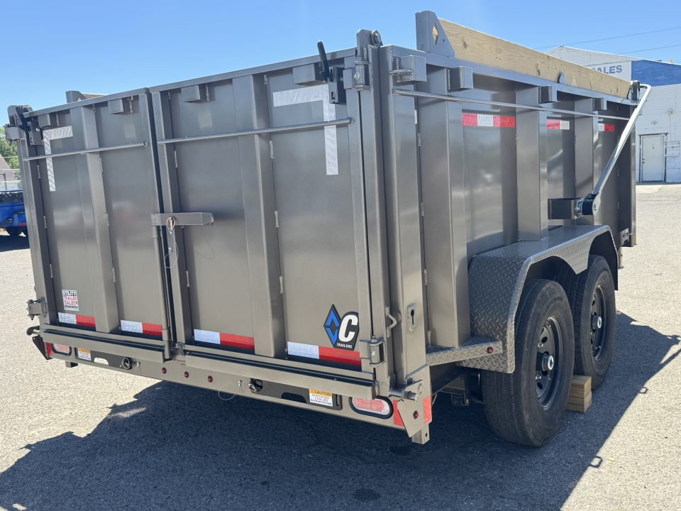 New 2026 Diamond C LPT 12' - 15.5K Telescopic Dump Trailer