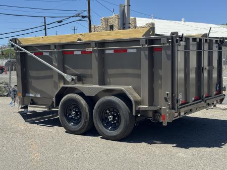 New 2026 Diamond C LPT 12' - 15.5K Telescopic Dump Trailer
