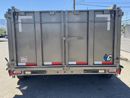 New 2026 Diamond C LPT 12' - 15.5K Telescopic Dump Trailer