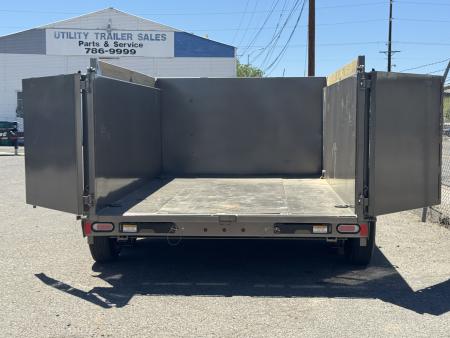 New 2026 Diamond C LPT 12' - 15.5K Telescopic Dump Trailer