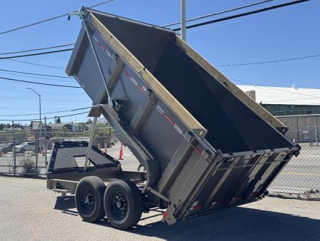New 2026 Diamond C LPT 12' - 15.5K Telescopic Dump Trailer